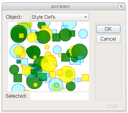 Screenshot of a program using the fglsvgcanvas web component