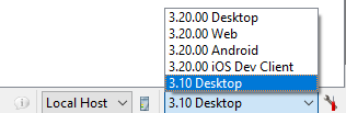 This figure shows how to change the display configuration.