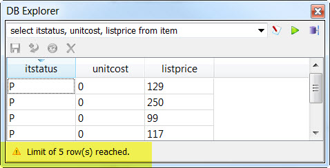 slaesforce limit rows in tabular reports